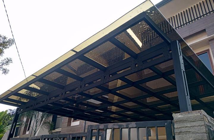 kanopi baja ringan atap solarflat