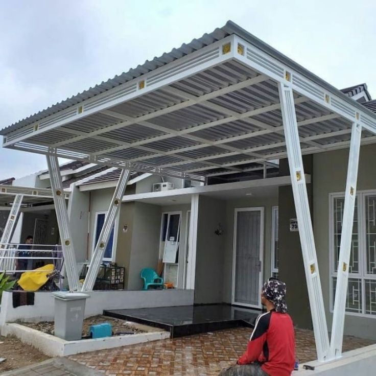 5 Model Tiang Kanopi Unik yang Bikin Rumah Makin Estetik dan Keren!