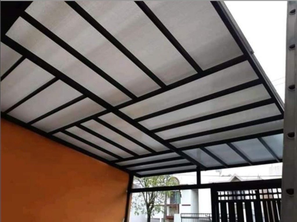 ukuran besi hollow untuk kanopi.