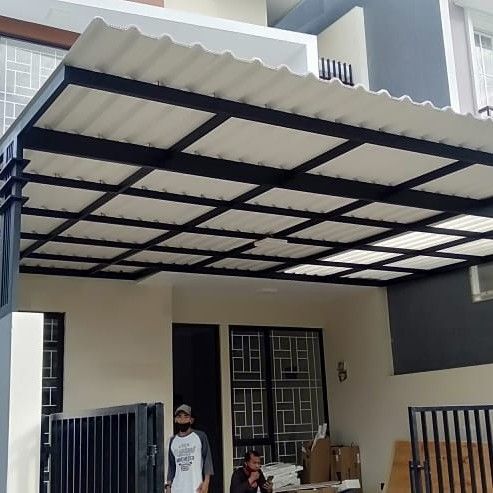 Jasa Pemasangan Kanopi Alderon Double Layer